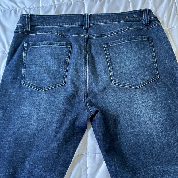 CAbi Women's Skinny Jeans - Dark Blue - Picture 4 of 6